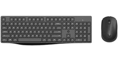 HP CS10 Wireless Keyboard and Mouse Combo, 2.4 GHz Wireless Connection, Ergonomic Design, Energy and Electricity Saving, Plug and Play, Black.