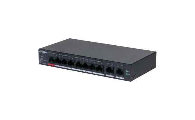 Dahua 4010 8gt 110 10 Port Cloud Managed Desktop Gigabit Switch With 8 Port Poe