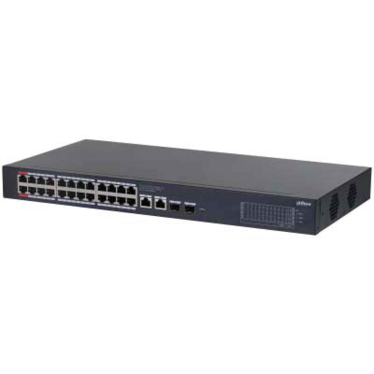 Dahua CS4228-24GT-240 28-Port Cloud Managed Desktop Gigabit Switch with 24-Port PoE