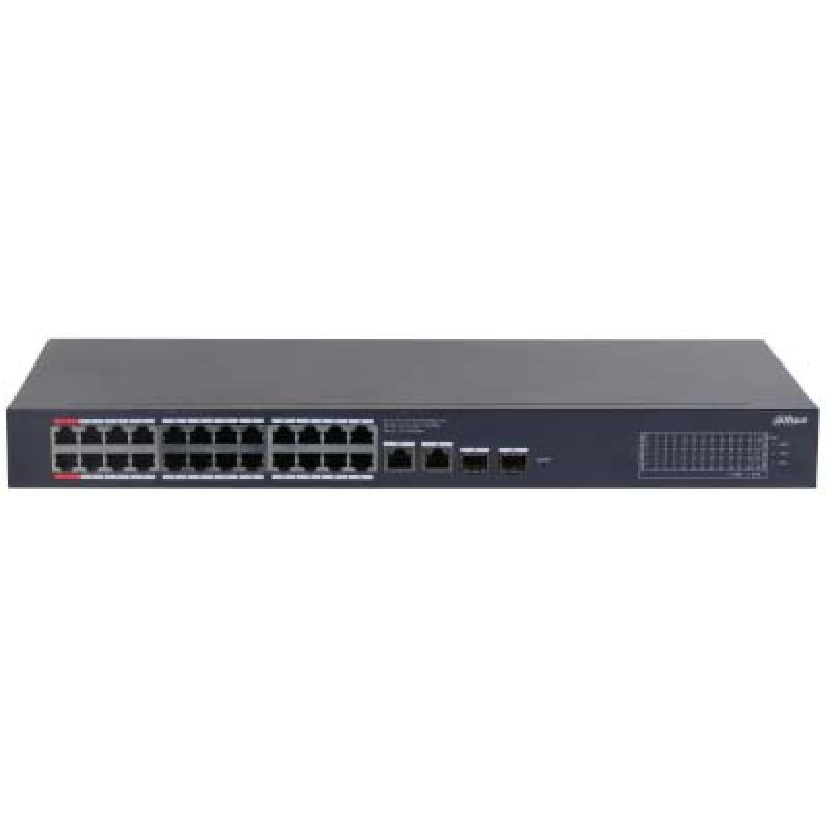 Dahua CS4228-24GT-240 28-Port Cloud Managed Desktop Gigabit Switch with 24-Port PoE Dahua CS4228-24GT-240 28-Port Cloud Managed Desktop Gigabit Switch with 24-Port PoE
