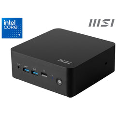 Msi Cubi Nuc 1m (2024) Mini Pc Barebone 0.8l Intel Core 7 150u 10 Cores For Home & Business W/ Supporting Up To 4 Displays & Ddr5 Memory