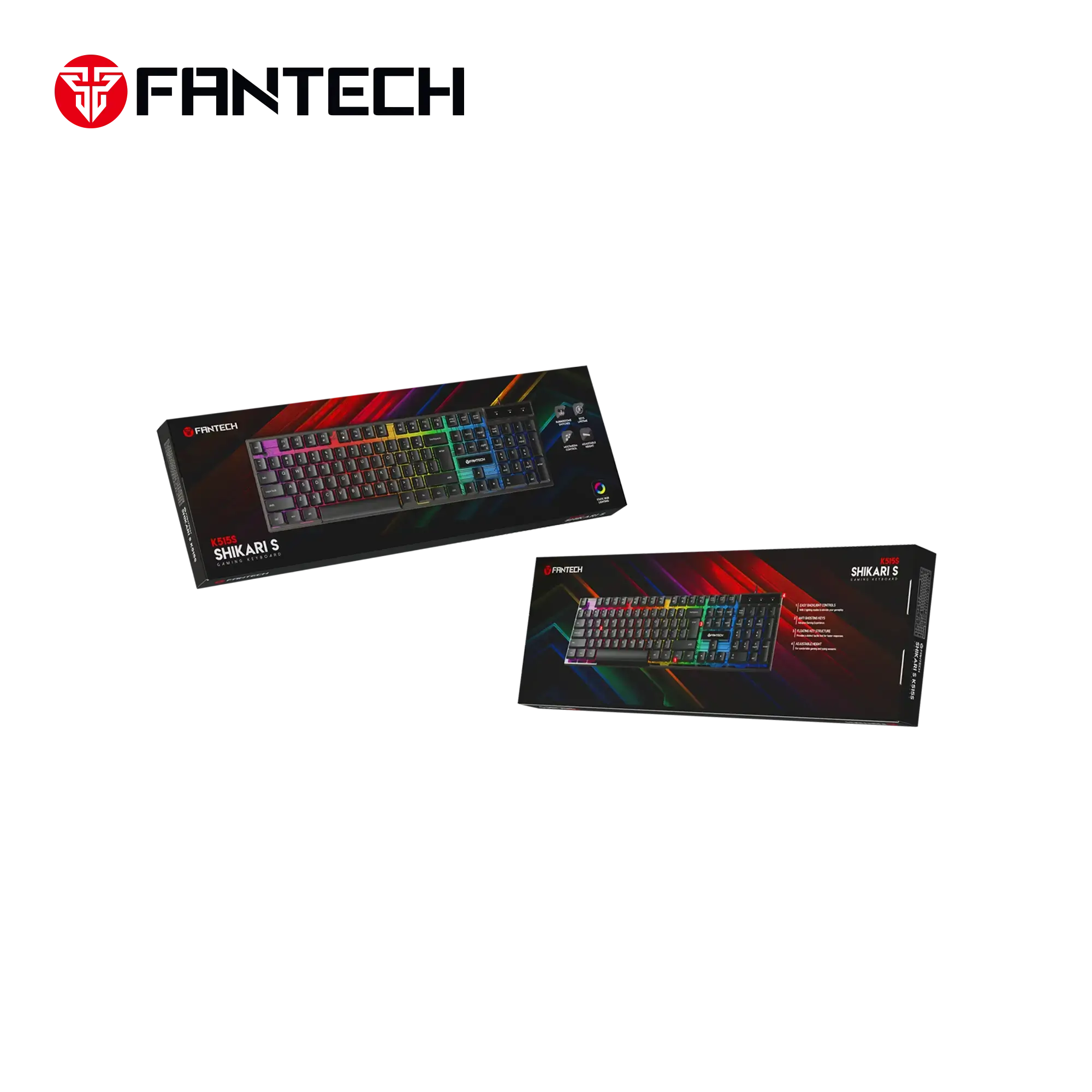 Fantech Shikari wired gaming keyboard for computer setup