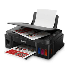 Canon PIXMA G 3416, MegaTank Printer, 3-in-1 Print Scan Copy, Wi-Fi & Cloud, High Yield Refillable Ink