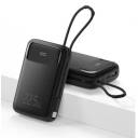 MCDODO MC3243 22.5W PD+QC 10000MAH POWER BANK BUILT-IN CABLE W DIGITAL DISPLAY (TYPE-C)