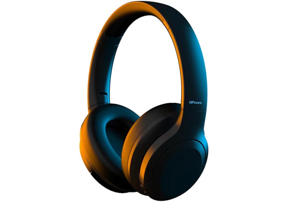 HiFuture FutureTour Over Ear ANC Headphones, Black, Wireless, One Size last upto 25 hours Foldable HiFuture FutureTour Over Ear ANC Headphones, Black, Wireless, One Size last upto 25 hours Foldable