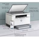 HP M236sdw 3-in-1 Print, Scan, Copy Monochrome LaserJet MFP Printer Duplex up to 29 ppm, Mono Printing 1 Year Warranty