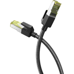 Ugreen Cat 7 Shielded Round Cable With Braided Modular Rj45 Ethernet 3m Cable Plugs Black