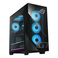 ASUS ROG700 GM700TZ-R9800X133W Gaming PC - AMD Ryzen 7 9800X3D - Asus Prime NVIDIA GeForce RTX 5070TI 16GB GDDR7