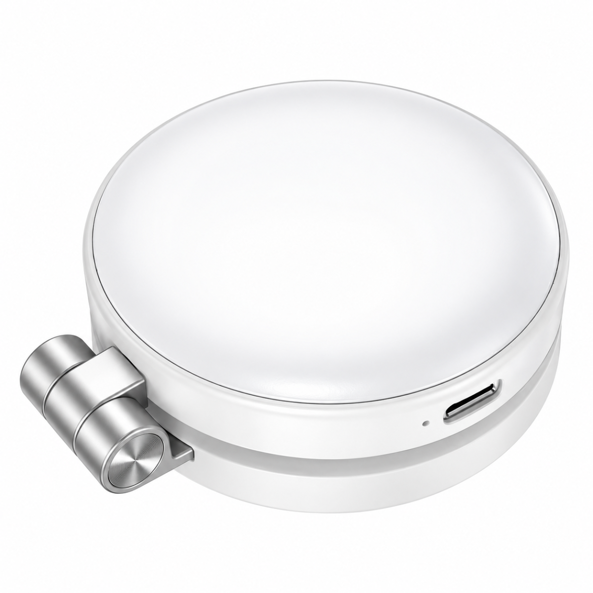 HOCO K161 Profit 3-in-1 Magnetic Fill Light White with Mirror & Phone Stand