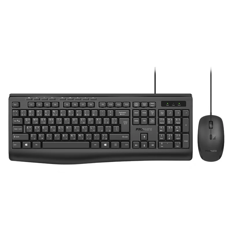 Promate Elite Pack Pro Heavy Duty Lightweight Backpack for 15.6” Laptops with Compartments