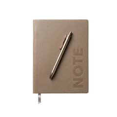 Leather Notebook A5 with Pen, 100g, 100 sheet