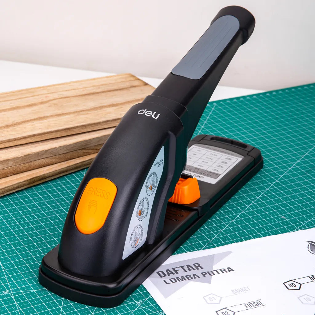 Deli-0387 Heavy Duty Stapler - 80 Sheets
