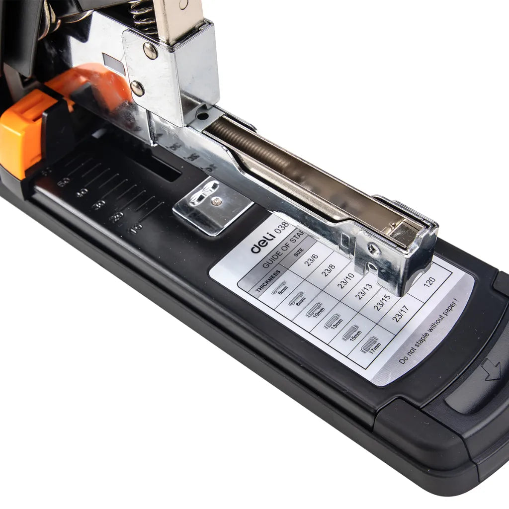 Deli-0386 Effortless Heavy Duty Stapler - 120 Sheet