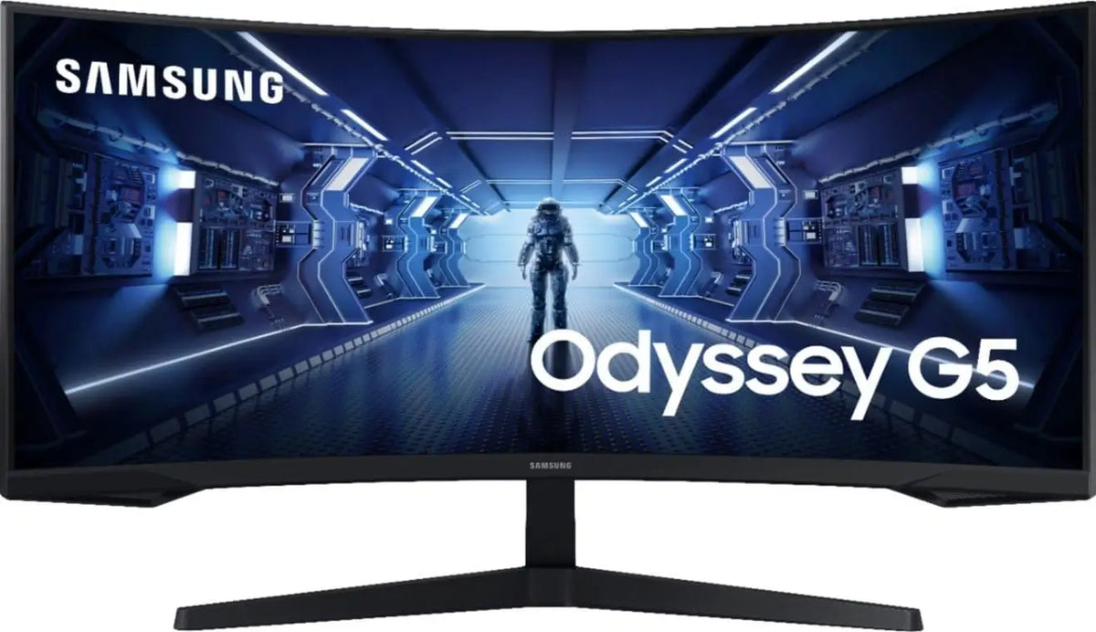 Samsung Odyssey G5 34 Inch 165hz 1ms Ultra Wide Uwqhd 2k Curved Gaming Monitor
