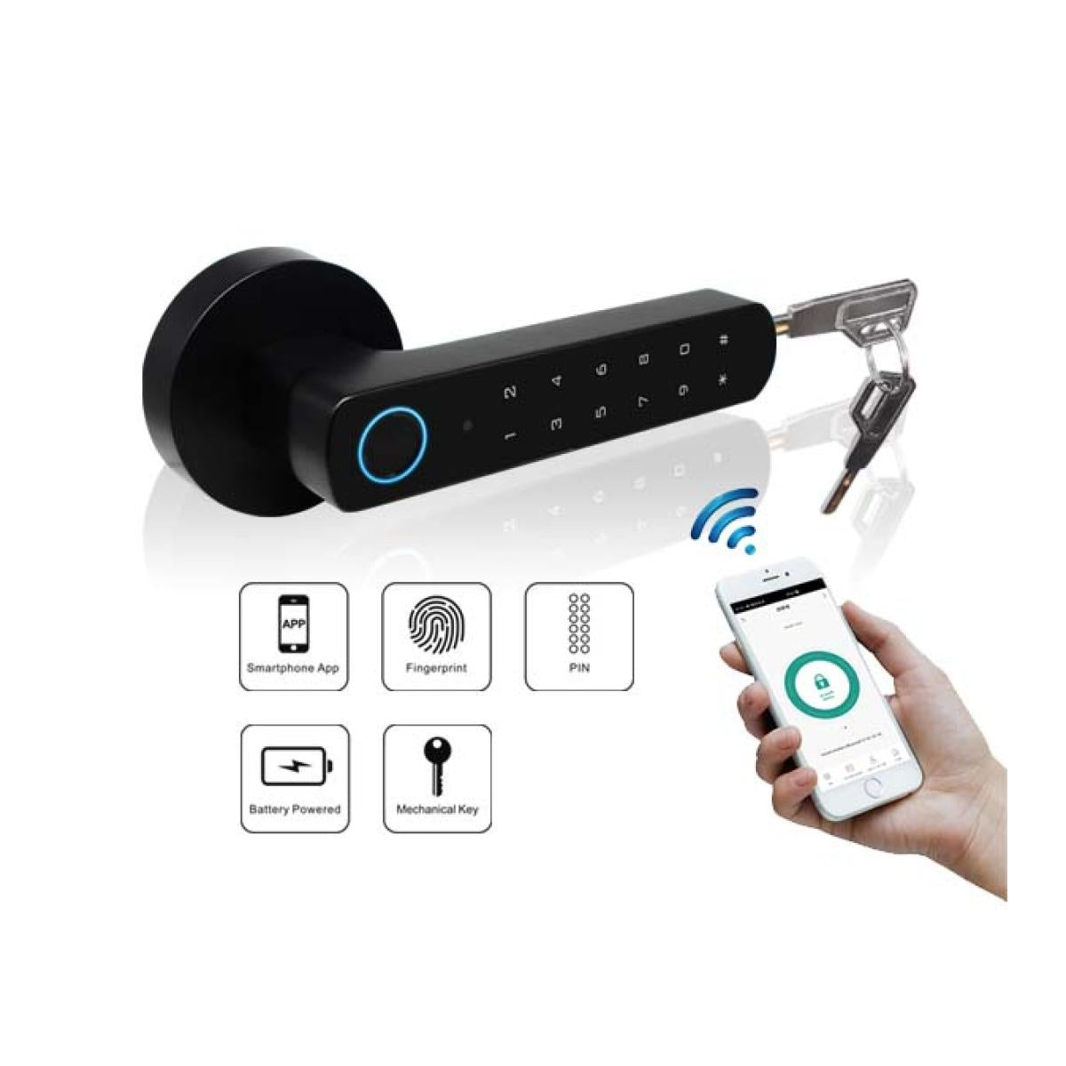 Secukey D100-BT Wireless Smart Door Lock