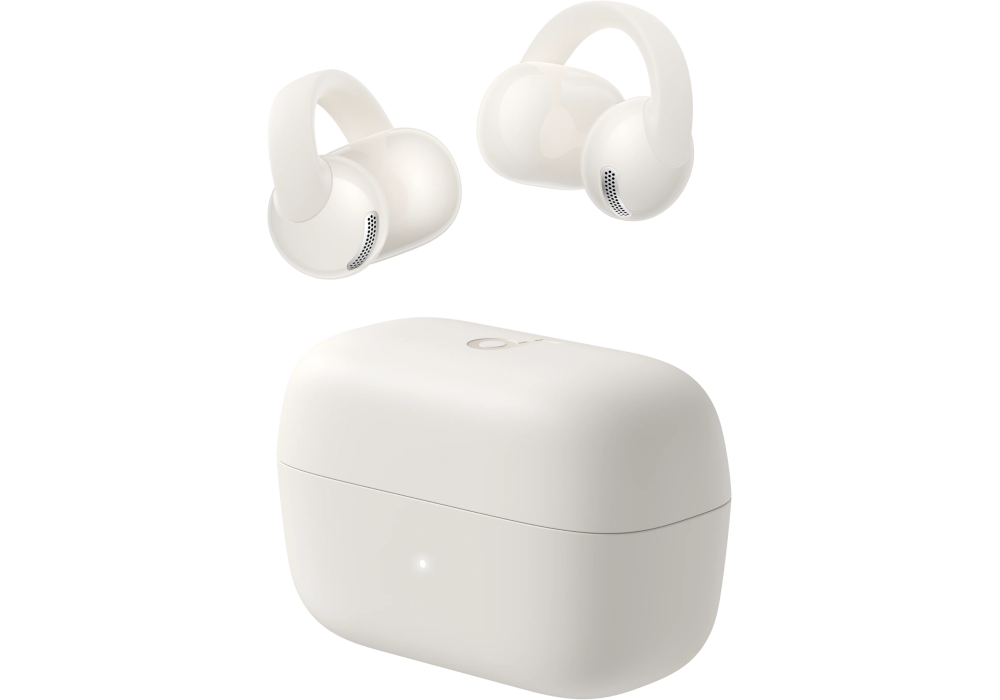 Anker Soundcore C50i – Comfortable Clip‑On Earbuds, 12mm Drivers, Powerful Bass, AI Calls, 28H Playtime, IP55 Water Resistance, White - 18 Month Warranty