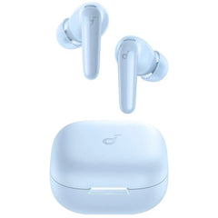 Anker Soundcore R60I NC, Real-Time Adaptive Noise Cancelling, Hi-Res Sound, Translation Earbuds, 50H Playtime, Wireless Earbuds, Bluetooth Earphones, Spatial Audio, Fast Charging, IP55, Blue