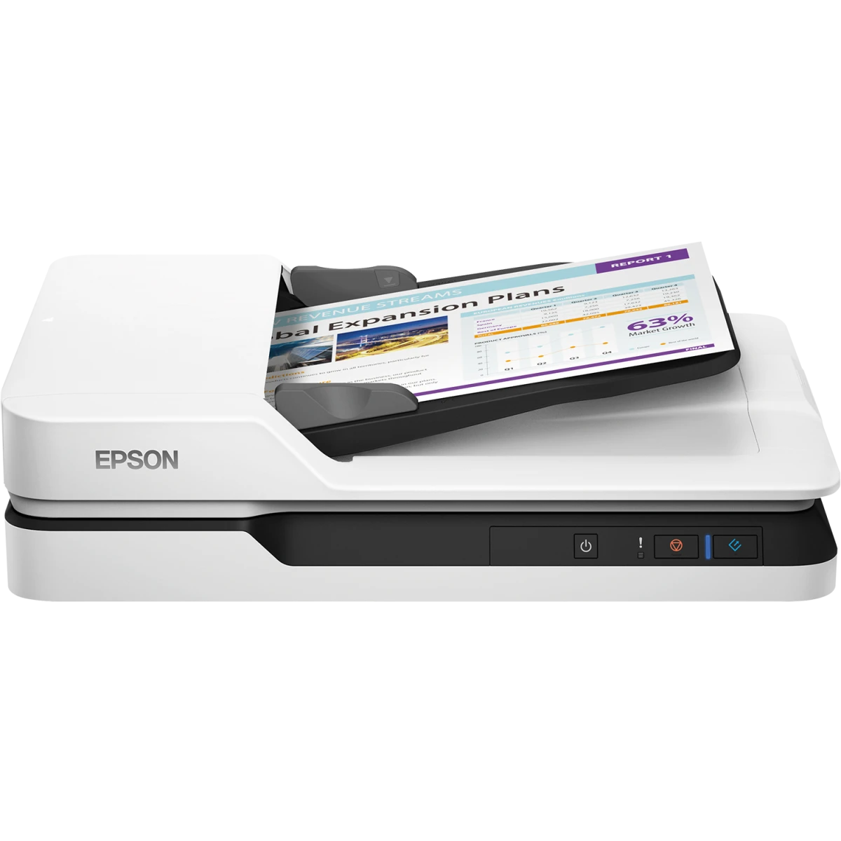 EPSON WorkForce DS-1630 Duplex USB Color Flatbed Scanner up to 25 ppm