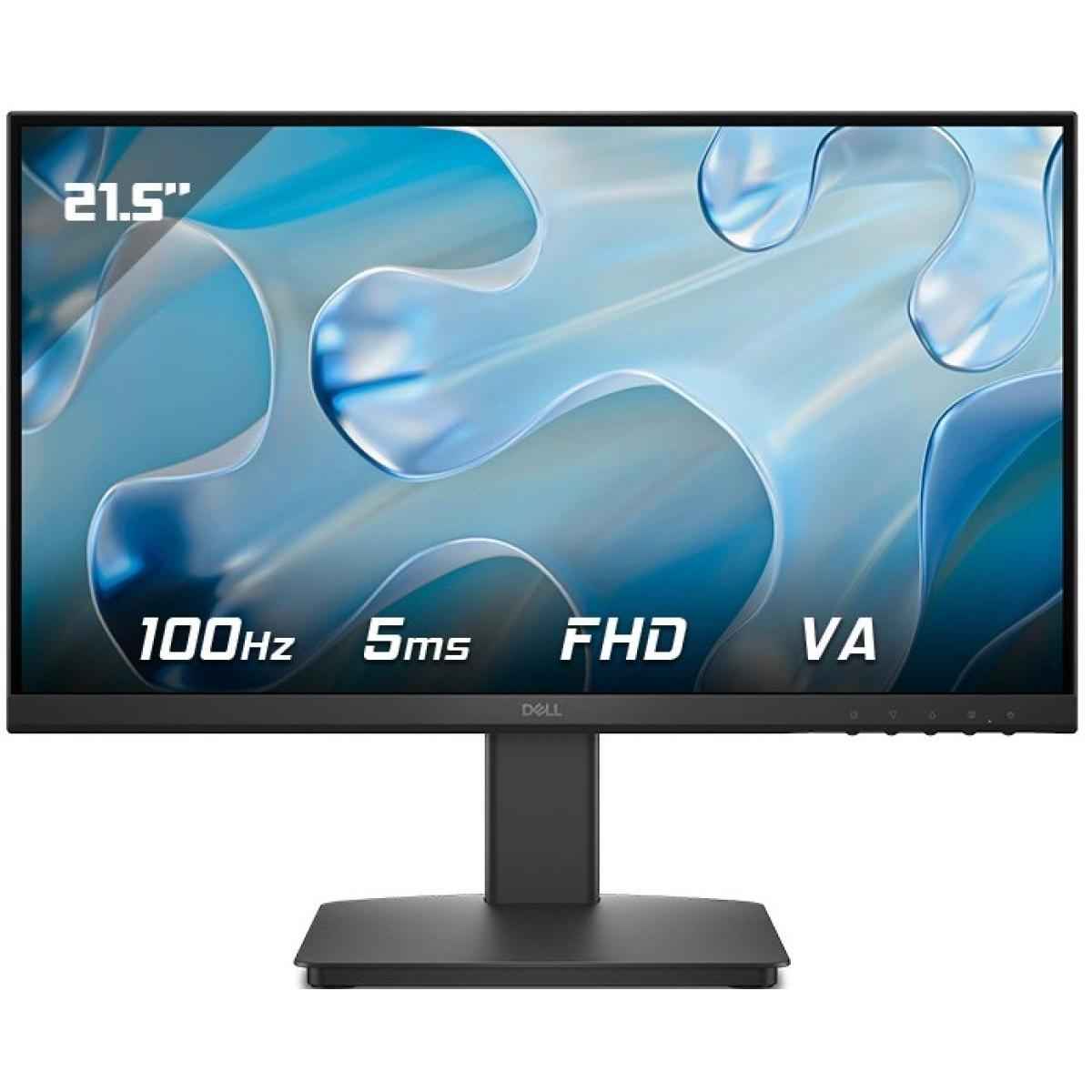 Dell SE2225HM Flat Monitor 22" FHD VA @100HZ, Wide viewing Angle, Ultra-Thin Bezels Display w/ HDMI, VGA - Black | SE2225HM |