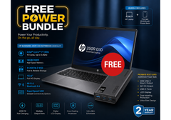 HP Business 250R G10 Notebook (D36CLAT) Laptop Free Power Bundle, Intel Core 7 150U Up to 5.4GHz, 16GB DDR5 (Customized), 512GB SSD, 15.6 FHD Anti-glare, Wi-Fi 6, BT 5.4, Dark Ash Silver w/ Promate Bolt-20PD Universal 20000mAh 20W Power Bank