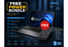HP Business 250R G10 Notebook (D36CLAT) Laptop Free Power Bundle, Intel Core 7 150U Up to 5.4GHz, 8GB DDR5, 512GB SSD, 15.6 FHD Anti-glare, Wi-Fi 6, BT 5.4, Dark Ash Silver w/ Promate Bolt-20PD Universal 20000mAh 20W Power Bank