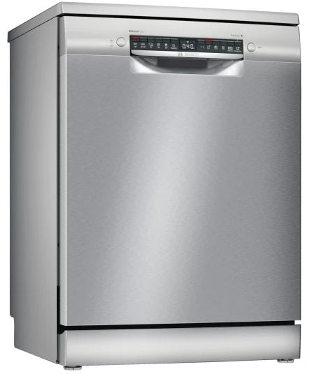 Bosch Free stand Dishwasher A++, 13Sets, 3Racks, 3Spray, 8Program, Silver - SMS4IMI62Q