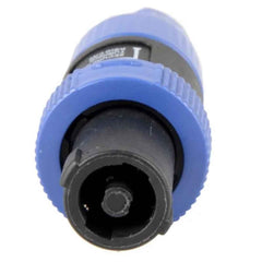NL4FC Speakon Blue 4 Pin Male Plug Compatible with Audio Cable Connectors