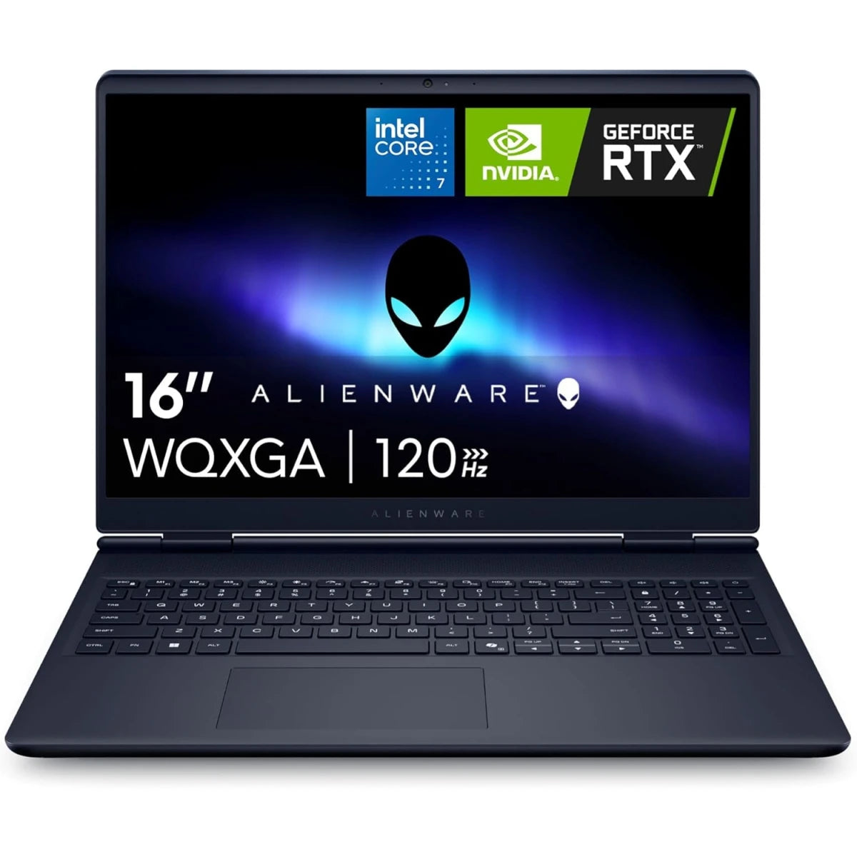 Dell Alienware 16 Aurora (2025) Intel Core 7 240H Series 2 10-Cores w/ Nvidia RTX 5060 8GB DDR7 & 16" 2.5K IPS 120Hz Display , Interstellar Indigo w/ 3 Years Warranty