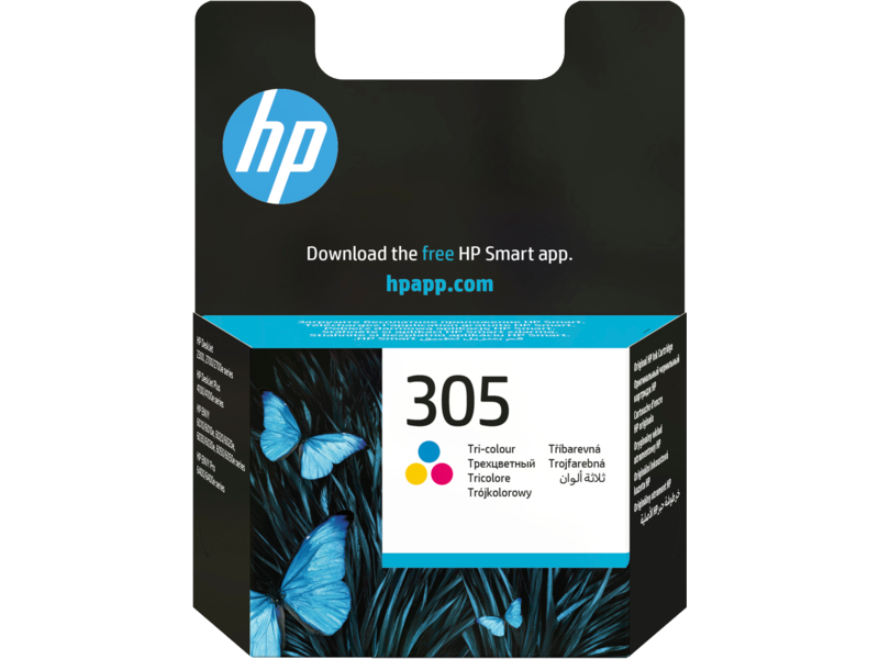 Hp 305 Tri Color Original Ink Cartridge