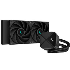 Deepcool LS520S Zero Dark 240mm Aio Cpu Liquid Cooler, liquid cooling