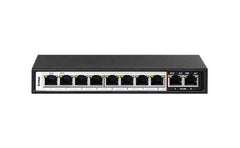D-Link Des F1010P E 10 Port 10/100 Long Range PoE+ Surveillance Switch EU Plug with network switch