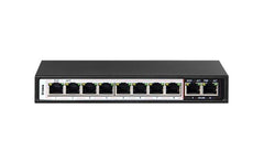 D Link Des F1010p E/b 10 Port 10/100 Long Range Poe+ Surveillance Switch Uk Plug