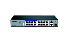 D Link Des F1016p E 16 Port 10/100 Long Range Poe+ Surveillance Switch