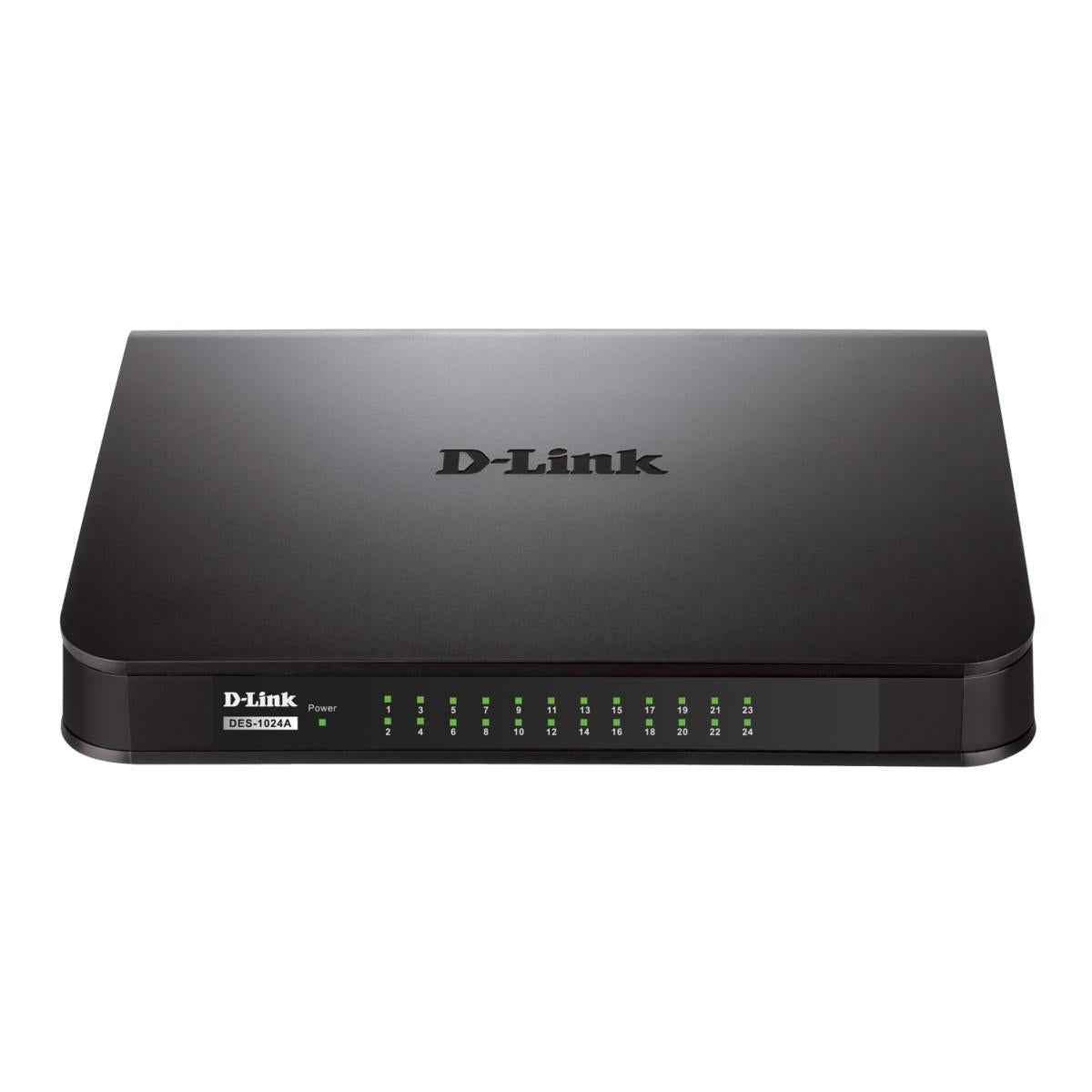 D-Link 24-Port 10/100 Mbps Unmanaged Switch D-Link 24-Port 10/100 Mbps Unmanaged Switch