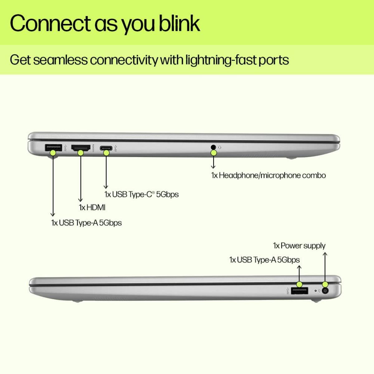 HP NVMe PCIe laptop for portable computing
