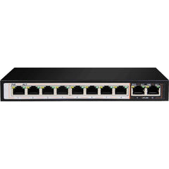 D-Link DGS-F1010P-E 8GE PoE+ 2GE Uplink 250m PoE Switch-EU Plug