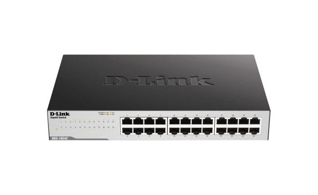 D Link Dgs 1024c 24 Port Gigabit Unmanaged Switch