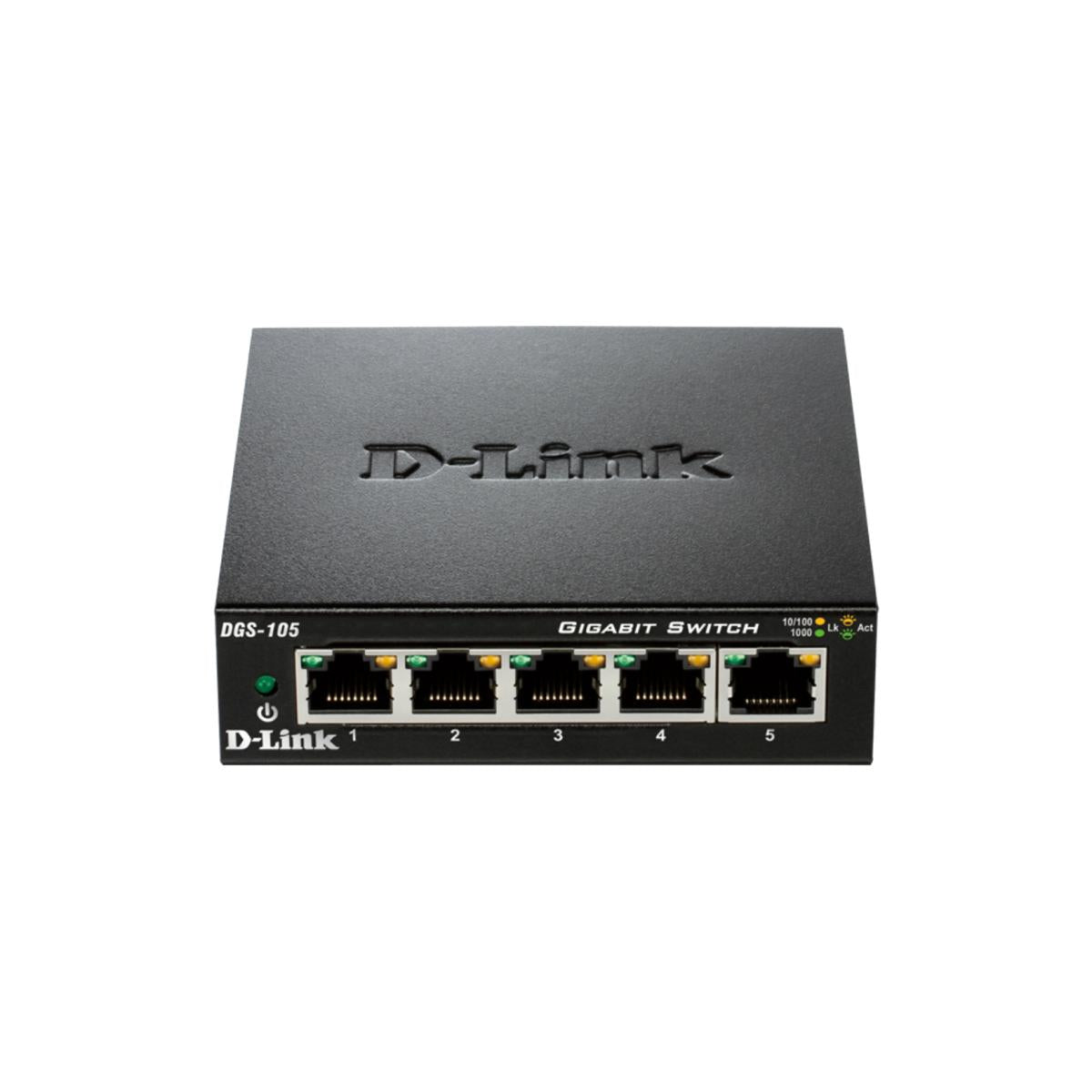 D-Link DGS-105/E 5-port 10/100/1000 Unmanaged Desktop Switch