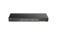 D Link Dgs 1250 28x 28 Port Smart Managed Switch With 10 Gigabit Uplinks