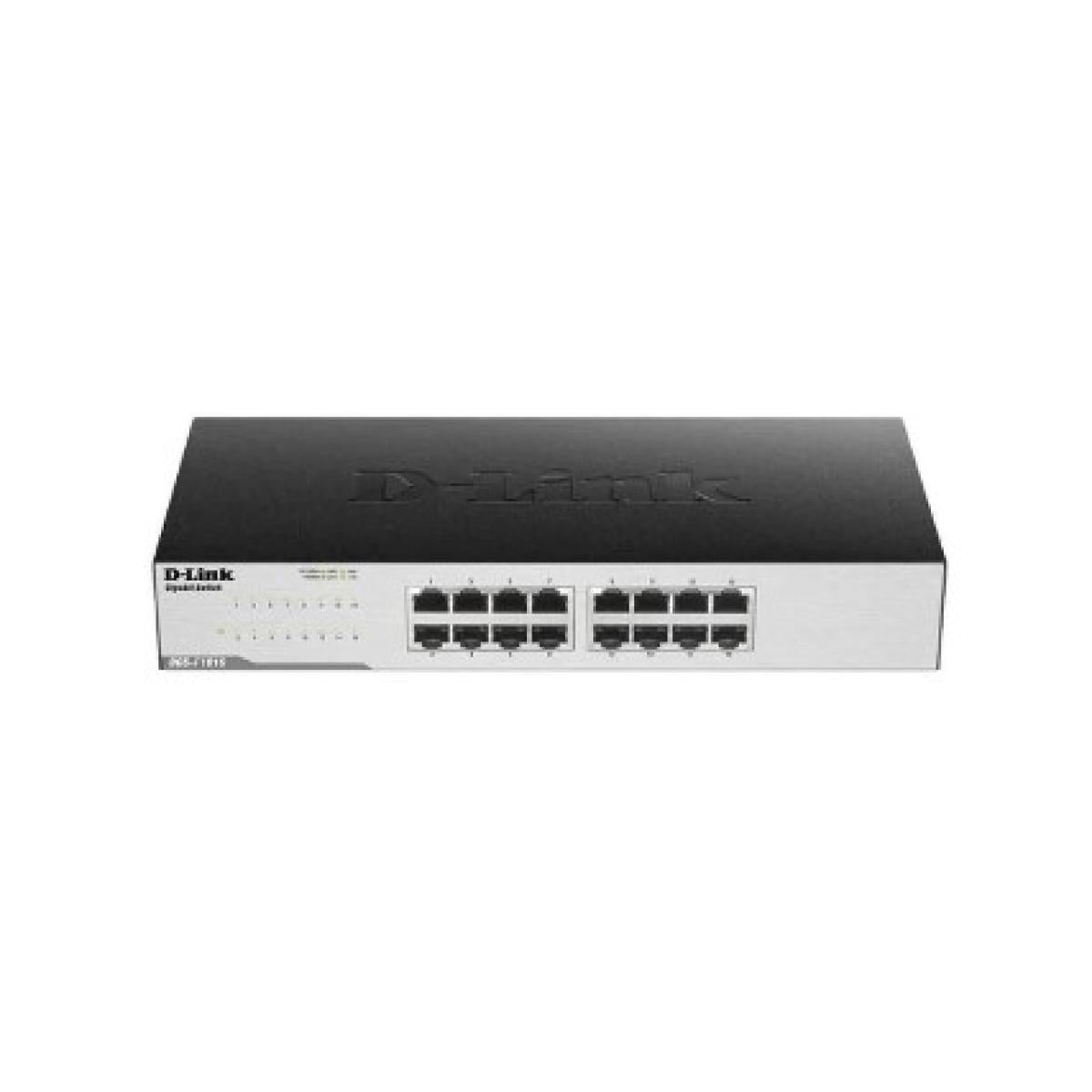 D-Link DGS-F1016/E 16 Port 10/100/1000 Mbps Unmanaged Switch