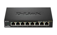D Link Dgs 108 8 Port Gigabit Unmanaged Desktop Switch