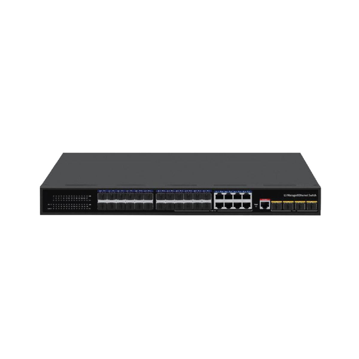 D-link DGS-F1500-28XS Gigabit 24 Port SFP Managed Switch with 10G Uplinks