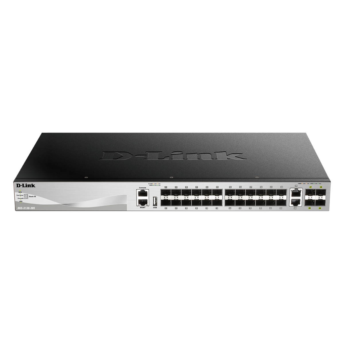 D-Link DGS-3130-30S 30-Port Lite Layer 3 Stackable Managed Switch