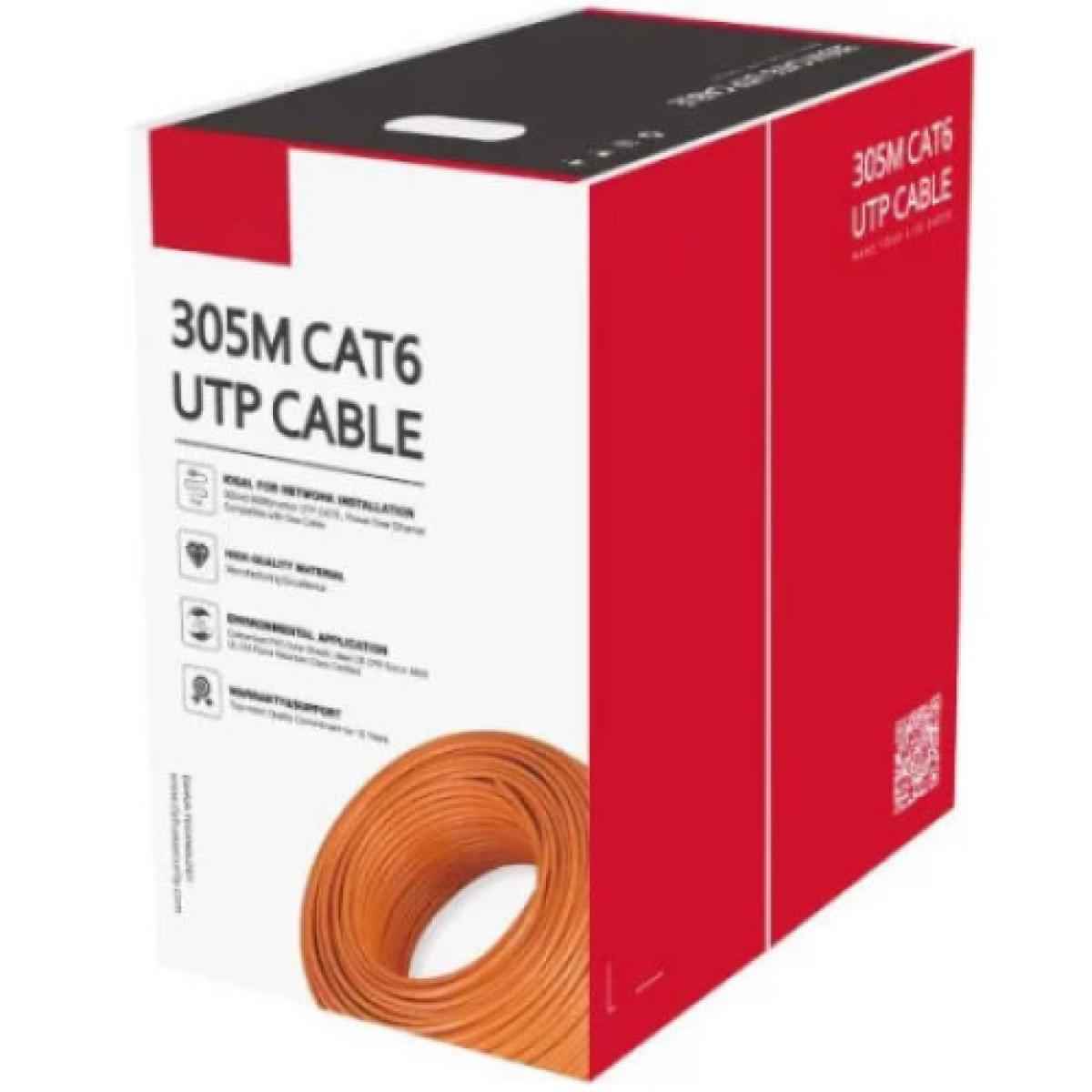 Dahua PFM920I-6UN-CN UTP CAT6 Cable -Orange
