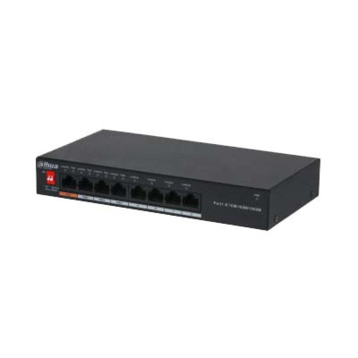 Dahua DH-PFS3008-8GT-60 8-Port Unmanaged Desktop Switch with 4 Port PoE Dahua DH-PFS3008-8GT-60 8-Port Unmanaged Desktop Switch with 4 Port PoE