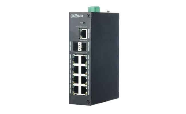 Dahua Dh PFS3211 8gt 11 Port Umanaged Industrial Gigabit Switch with network switch
