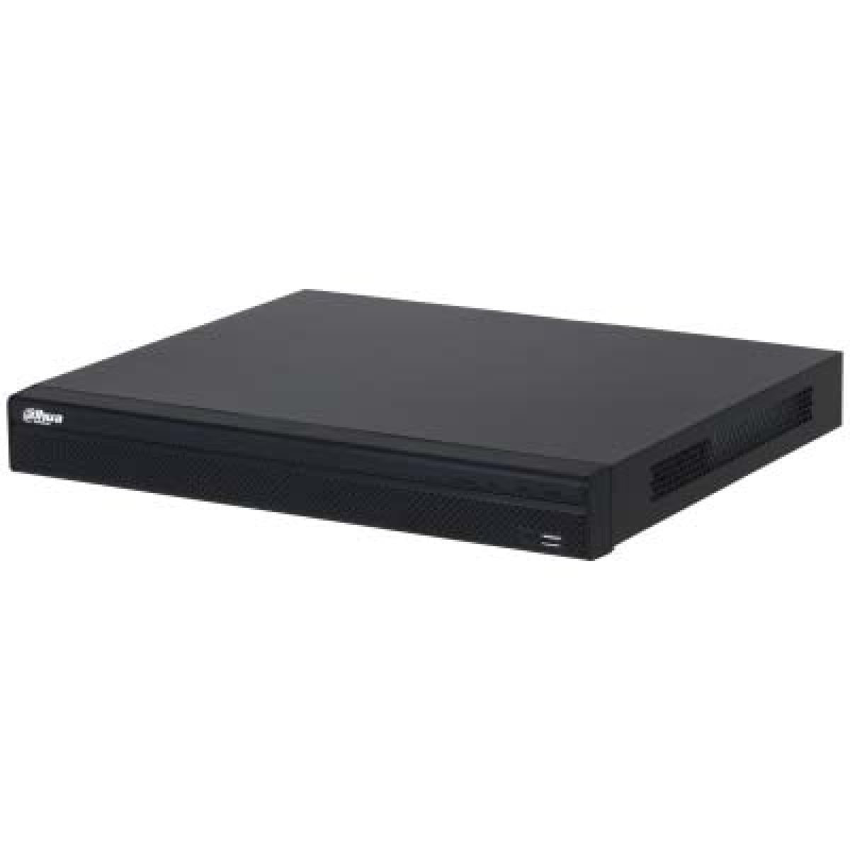 Dahua NVR4216 - 16P - 4KS3 16CH 1U 16PoE 2HDDs Lite Network Video Recorder with portable external hard drive