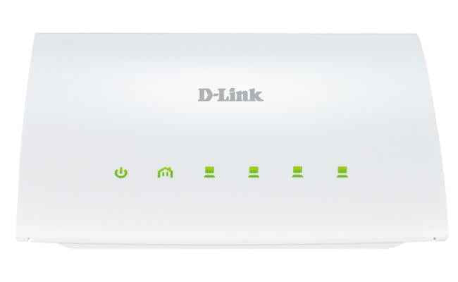 D-Link Dhp 346av Powerline Av 4 Port Switch, network switch