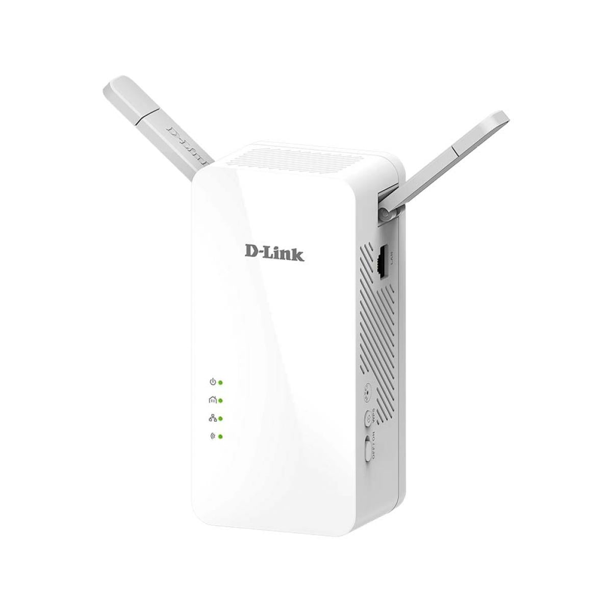 D-Link DHP-W610AV PowerLine AV2 1000 Wi-Fi AC1200 Access Point Range Extender Adapter