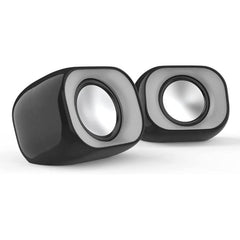 HP DHS-2111 Mini Box Wired 3.5 mm jack (audio), USB (power) Multimedia Speaker 2-Channel 6W Max Power | DHS-2111 | - CompuMe